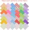 42Pcs 9.8"x 9.8" Fabric Square Quilting Cotton Pre-Cut Bundles